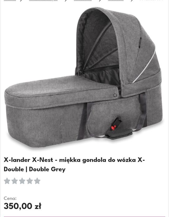 GONDOLA do wózka X-Lander 2W1 X-DOUBLE