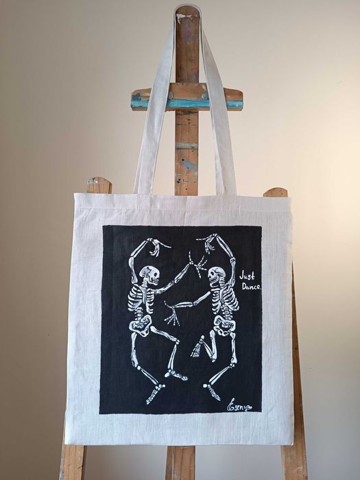 Tote Bag Pintado à mão