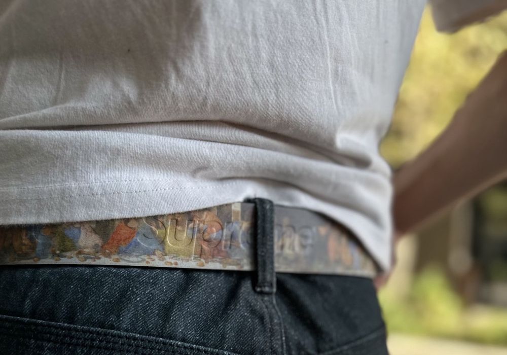 【未使用】 Supreme Last Supper Leather Belt S Supreme Last Supper Leather Belt Multicolor - SS25 - JP