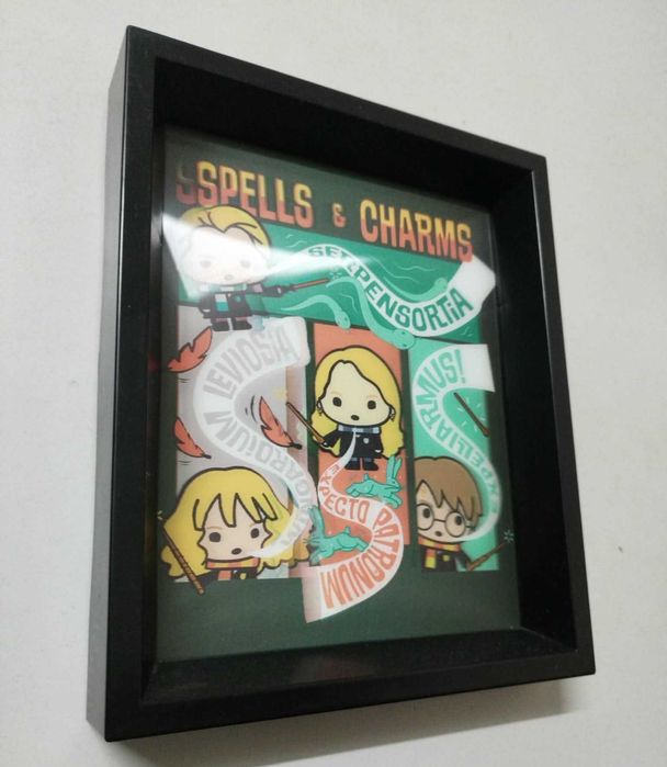 Poster 3D Harry Potter - Kawaii Spells