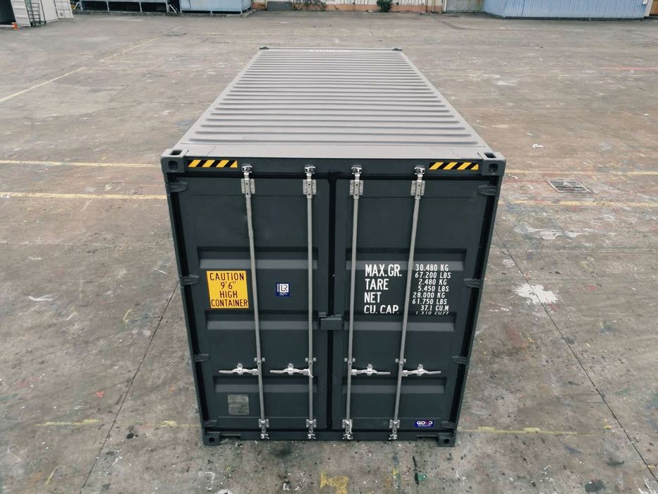 Kontener morski magazynowy 20HC One Way, podwyższany, Nowy!