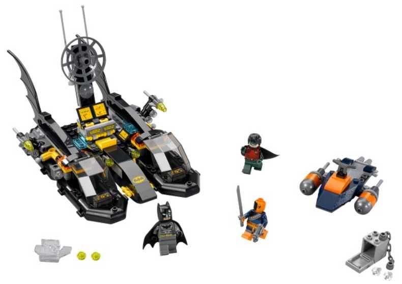 (265pcs)Lego DC Comics The Batboat Harbour Pursuit 76034