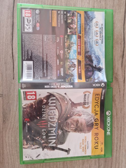 Wiedźmin dziki 3 gon xbox one PL dubbing