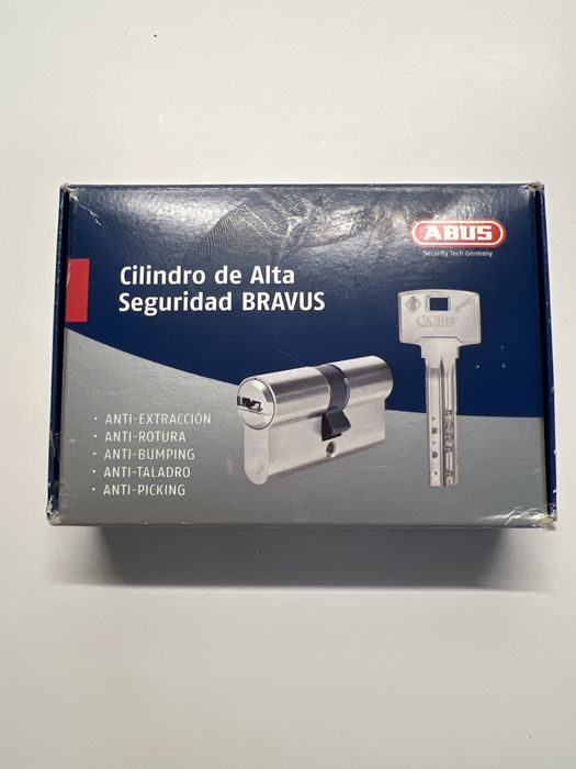 Fechadura alta seguranca BRAVUS Abus