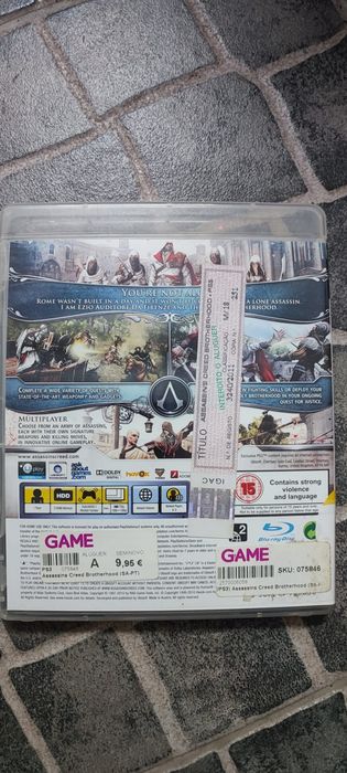 Assassin’s Creed: Brotherhood PS3 - Jogo Original (PAL)