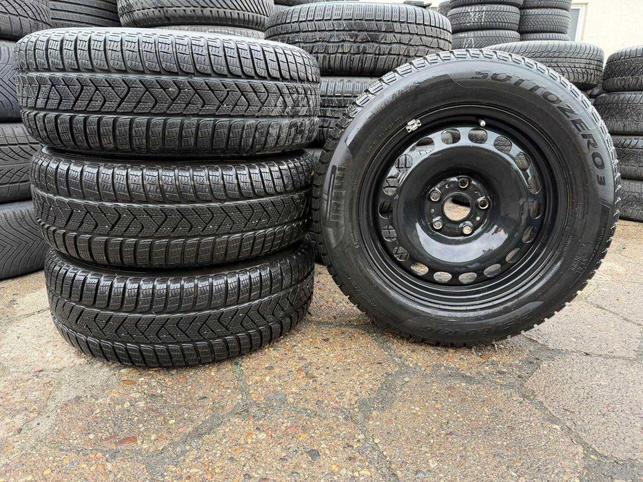 Oryginał koła 215/60R16 Skoda Karoq Seat VW Pirelli zima 6,5mm KS5