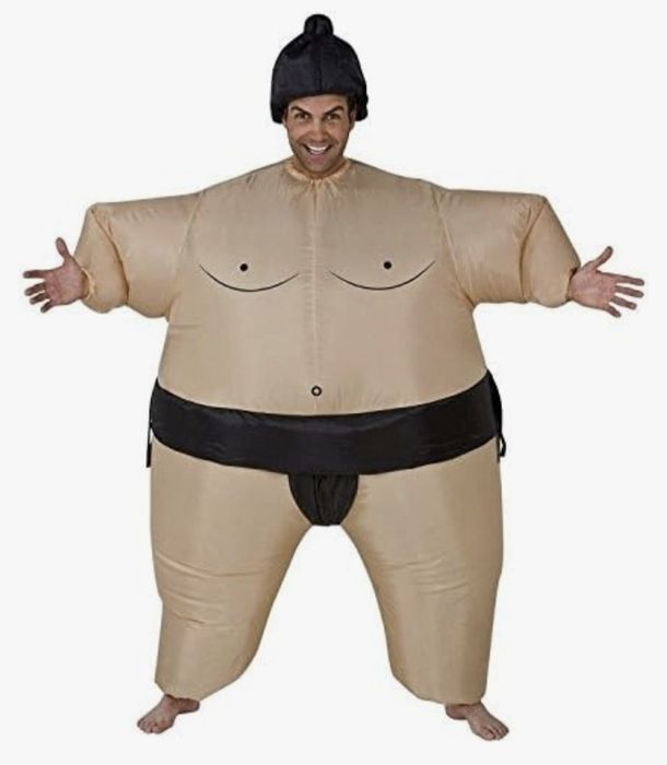 Nowy! Kostium nadmuchiwany SUMO dmuchany strój