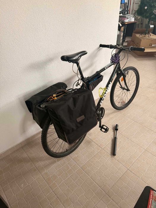 Bibicleta roda 26 com acessórios