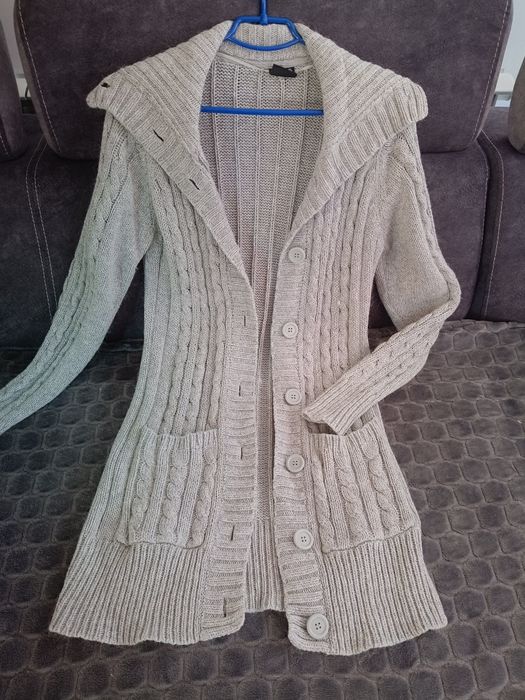 Sweter tunika damski Alpaka XL