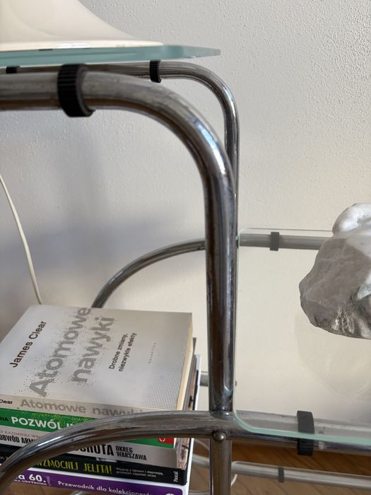 Bauhaus Kwietnik/etażerka z lat 30, Emile Guyot, Thonet