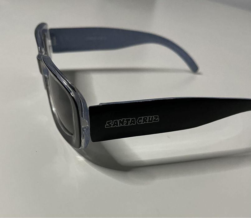 Okulary Santa Cruz czarne stan 9/10, unisex