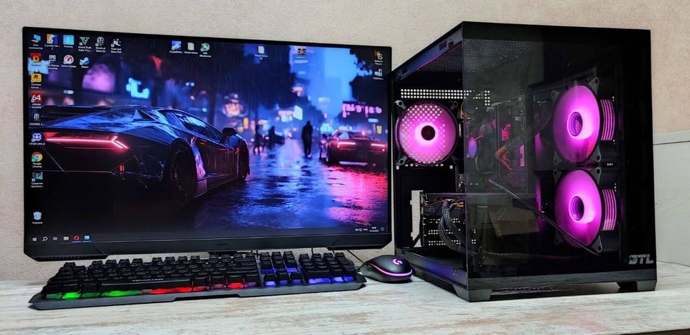 Игровой ПК RTX cs2 rust pubg fortnite wot stalker2