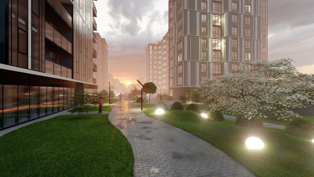 Є-ОСЕЛЯ. 1к квартира 41 кв.м. від 8379грн/міс. ЖК "ЯDRO"