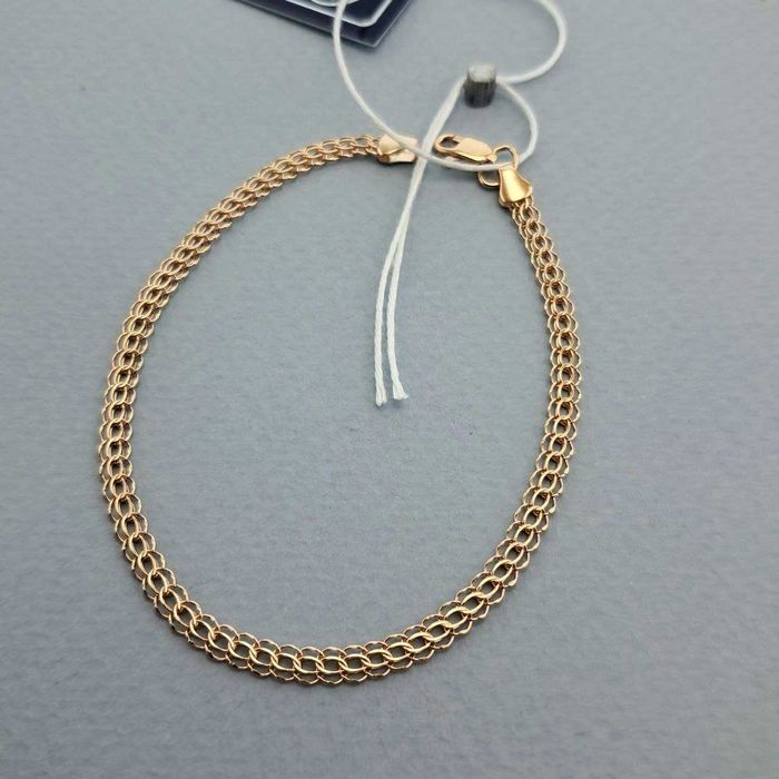 Золотой браслет золотий 2,28 гр 18,5 см браслет золото 585 проба