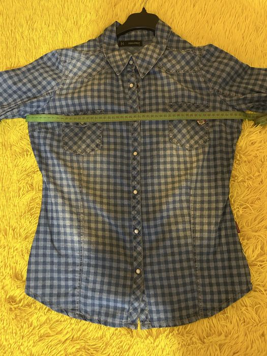 Джинсова рубашка DSQUARED, оригінал, розмір L