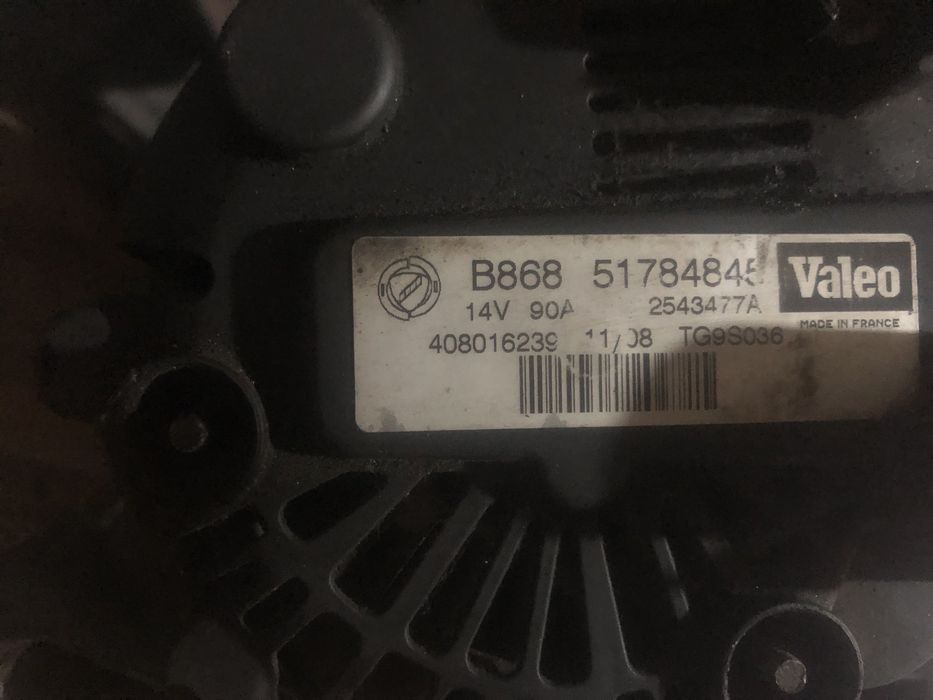 генератор tg9s016 Fiat,Опель 1.3cdti Astra, Kombo, Meriva Valeo,Denso