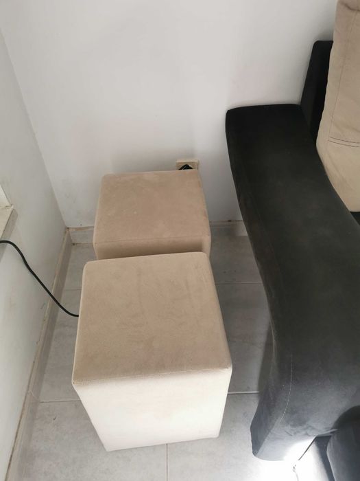 Sofá com chaise long (3lug)