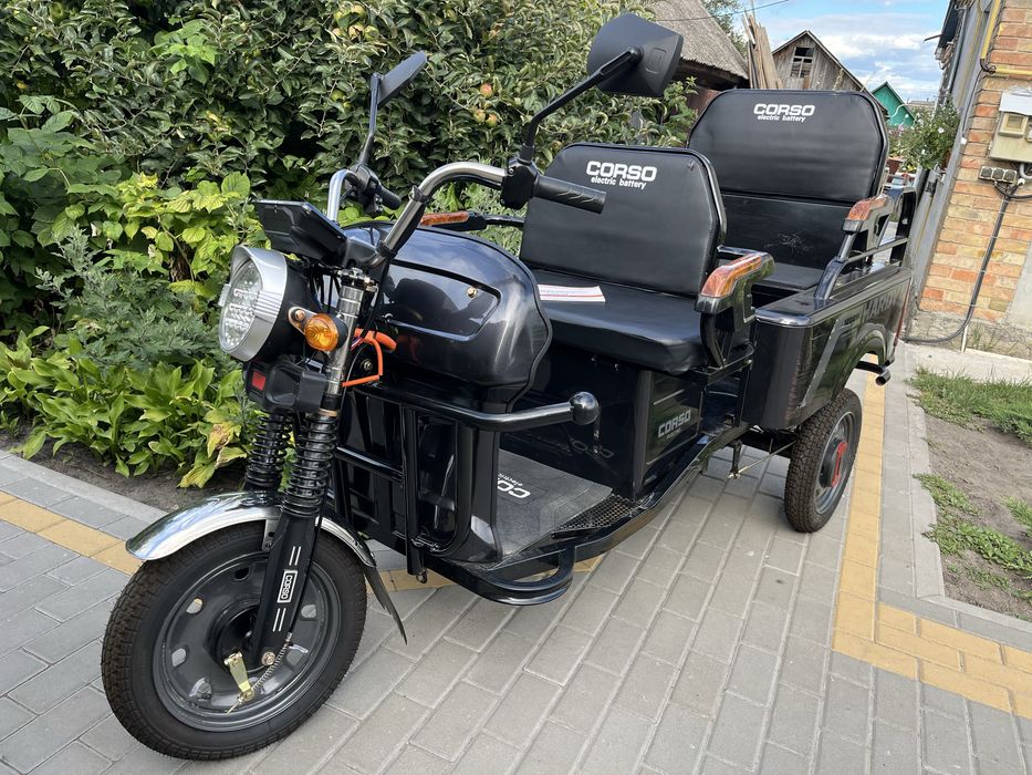 Електричний вантажний трицикл Corso Hardy HR-974308