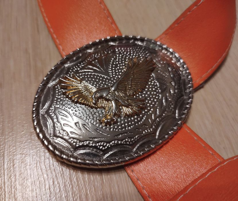 Klamra do paska w stylu western / orzeł / rodeo / boho / hippie