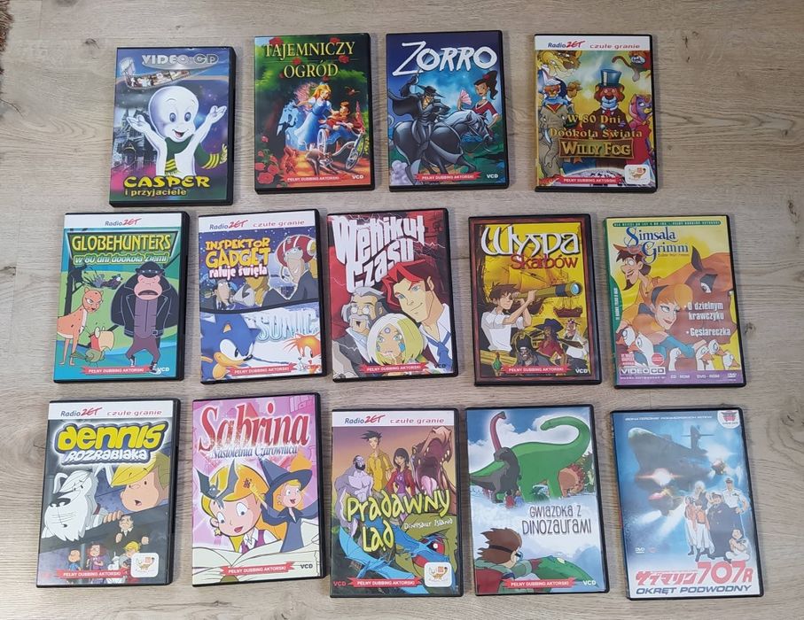 Bajki VCD/DVD Filmy
