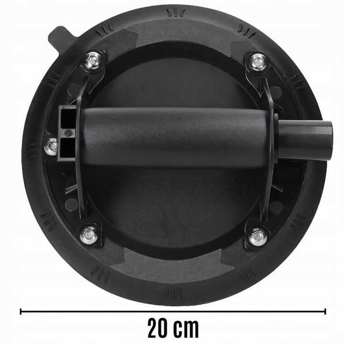 Uchwyt próżniowy 200 mm z pompką do przenoszenia płytek szyb