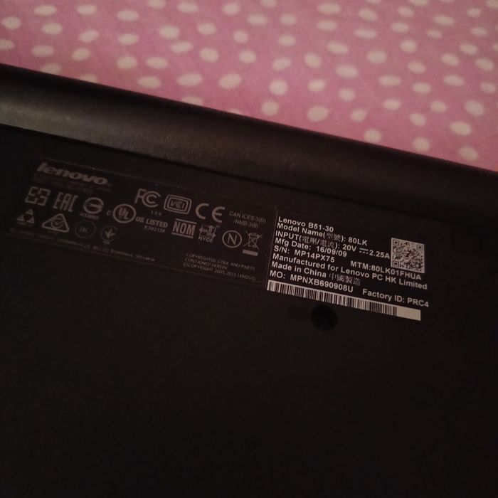 Продам б/у ноутбук Lenovo