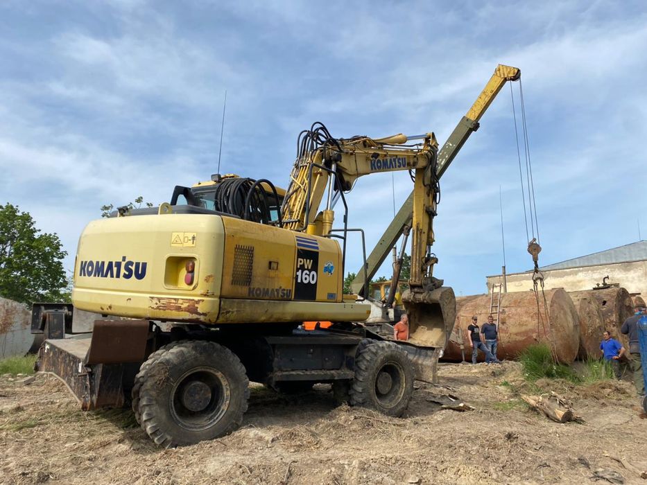 Продам екскаватор Komatsu PW160-7K