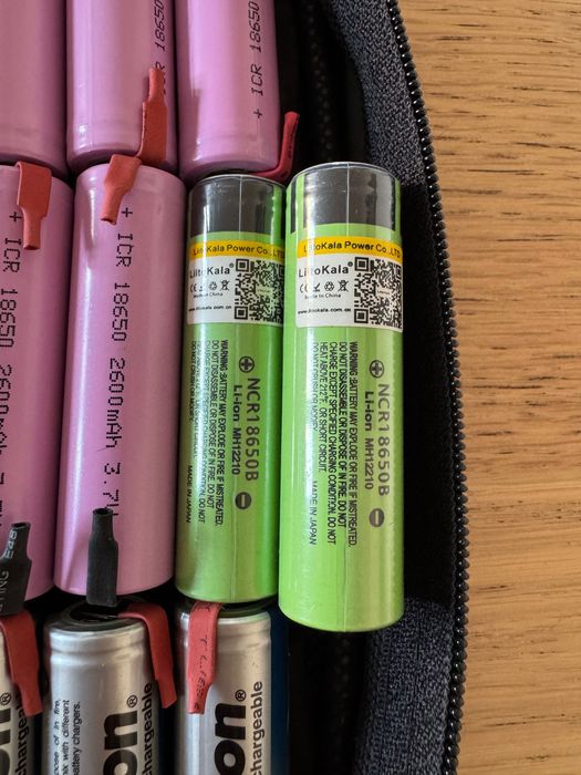 Akumulatory 18650 - 16 sztuk