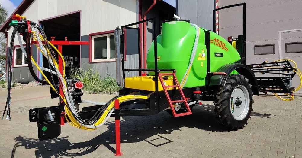 Opryskiwacz 1500 litrów przyczepiany na kołach DEMAROL