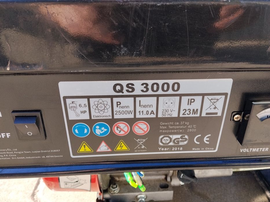 Agregat prądotwórczy  2500w