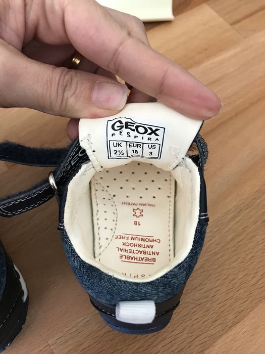 Tenis GEOX 18 como novos