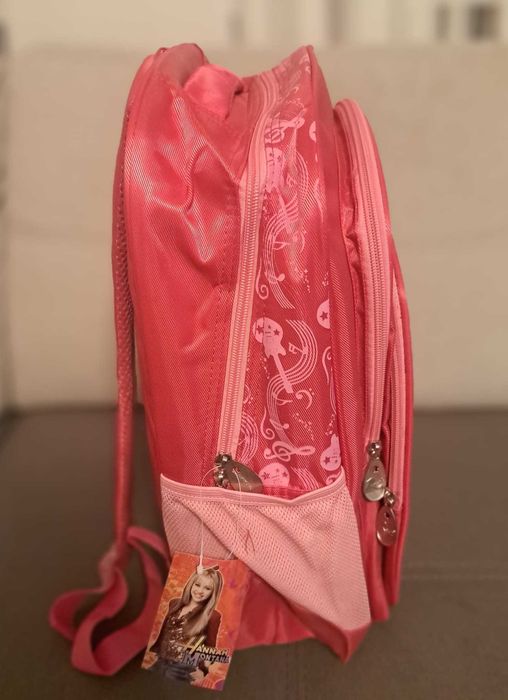 Plecak Hannah Montana w kolorze różowym- Nowy z metką