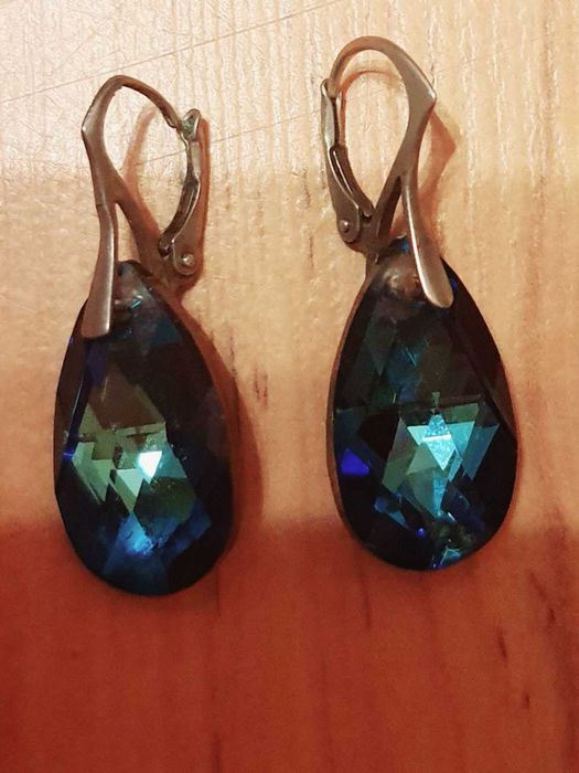 Piękne kolczyki srebrne