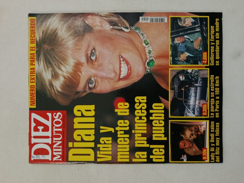 Revista DIEZ (vida e morte da Princesa DIANA)