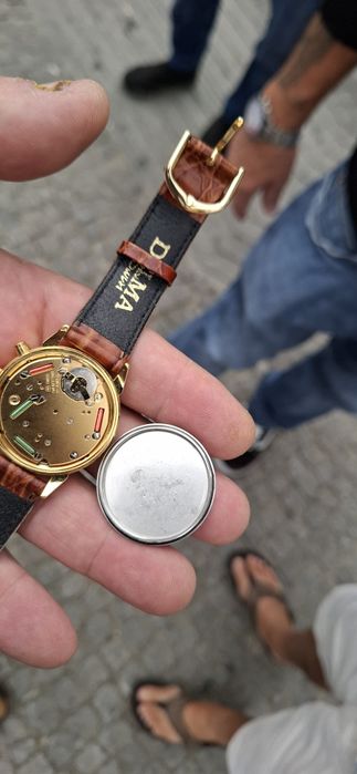 Relogio royal conografo quartz makina eta 22 rubis