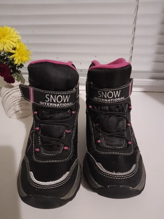 Термоботінки для дівчинки. Сапожки Ботинки Зимові сапожки.
