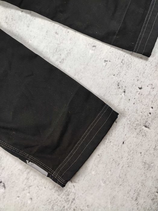 Spodnie robocze MS9 męskie czarne bojówki r. 32