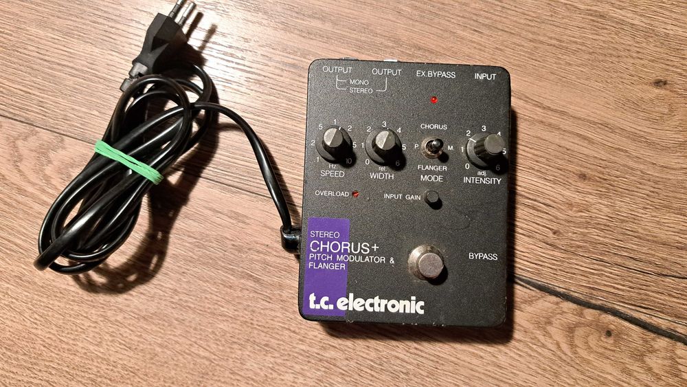 TC Electronic Stereo Chorus+ Pitch Modulator & Flanger Vintage