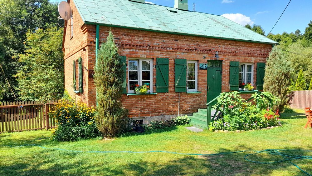 Dom wśród lasów nad Wkrą, 60km od W-wy
