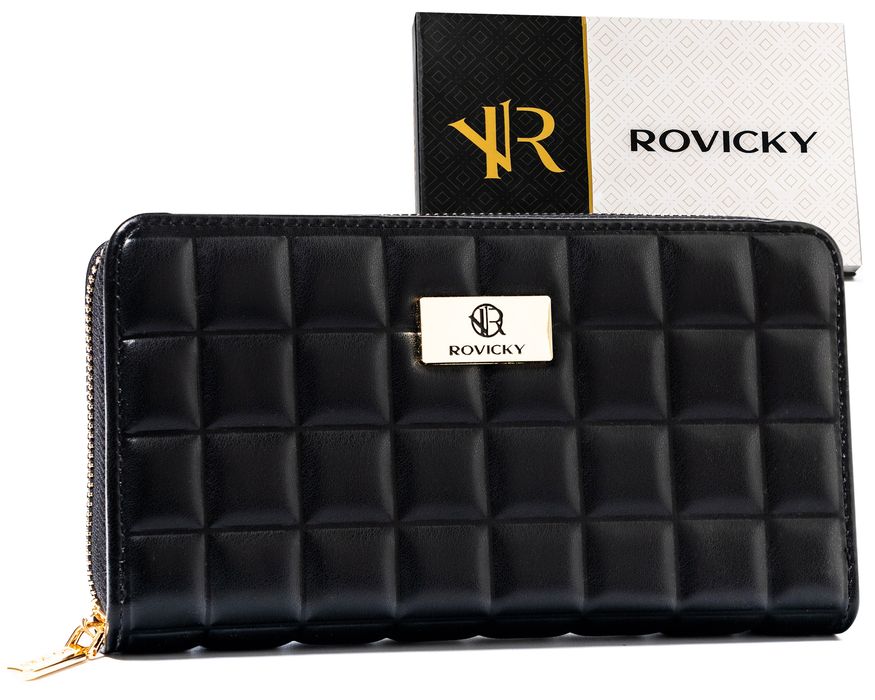 Portfel piórnik PU R-PKK-01-5994 black