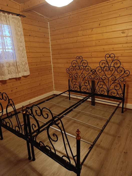 Cama de casal em ferro forjado 
Cama de ca