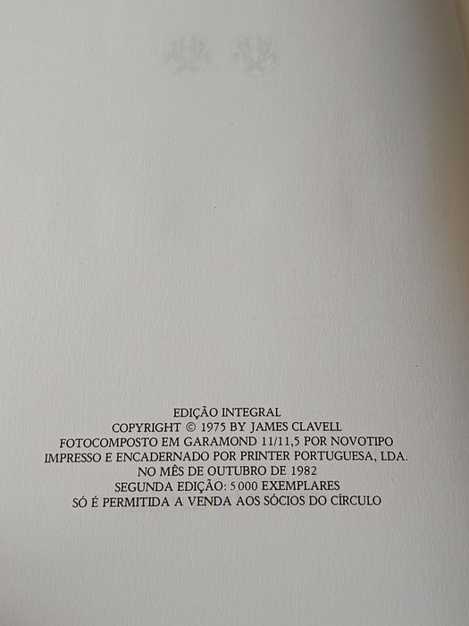 Xogun - James clavell