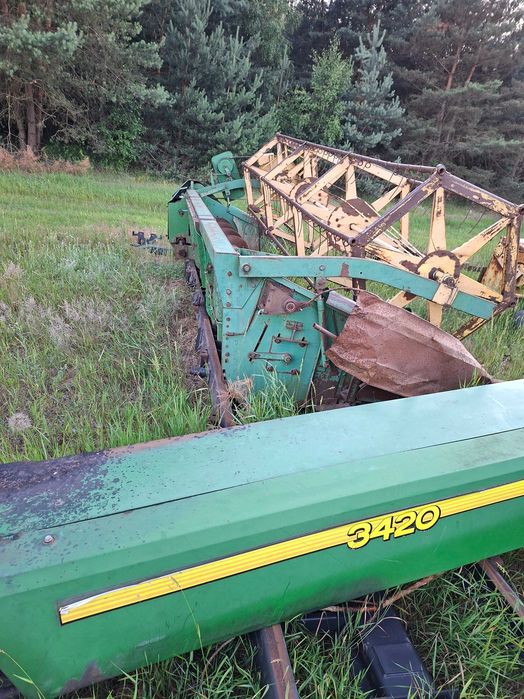 Ramie kompletne wytulejowane do ladowarki john deere 3420