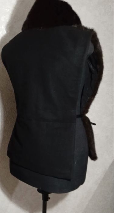 Манішка норка кашемір аксесуар 2025-2026