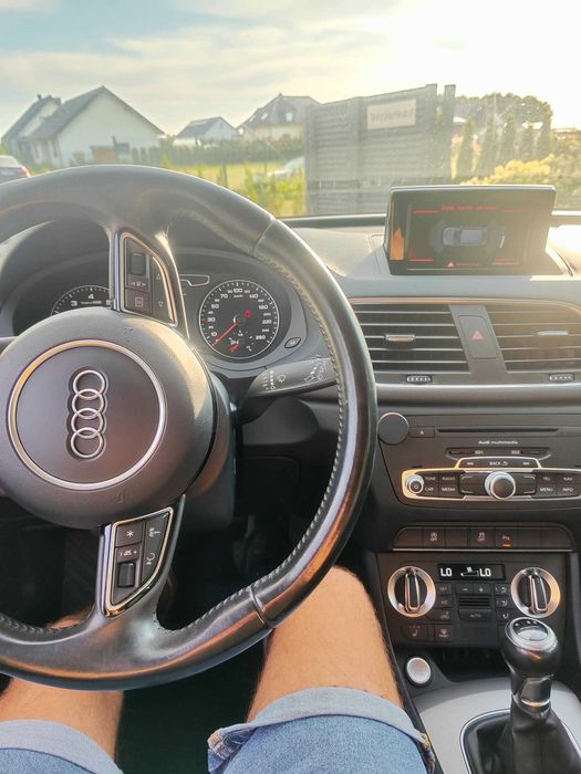 Audi q3 sline 1.4 benzyna 150ps 122 tyś km przebieg LED  okazja