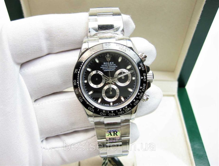 ROLEX DAYTONA 40mm cal.4130 ref 116500LN BLACK DIAL