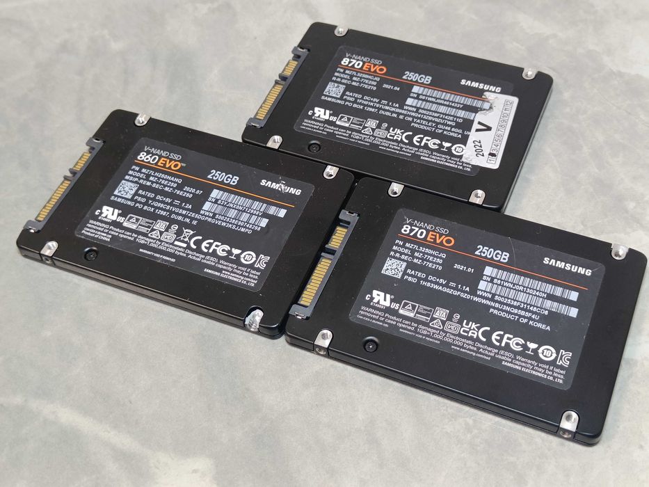 ssd 250 gb samsung 870 evo - Купити електроніку - Ціни на OLX.ua
