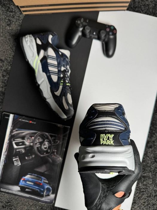 Чоловічі кросівки адідас Adidas Ivy Park Savage V4 Navy Black White [41-46]