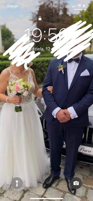 Piękna suknia ślubna