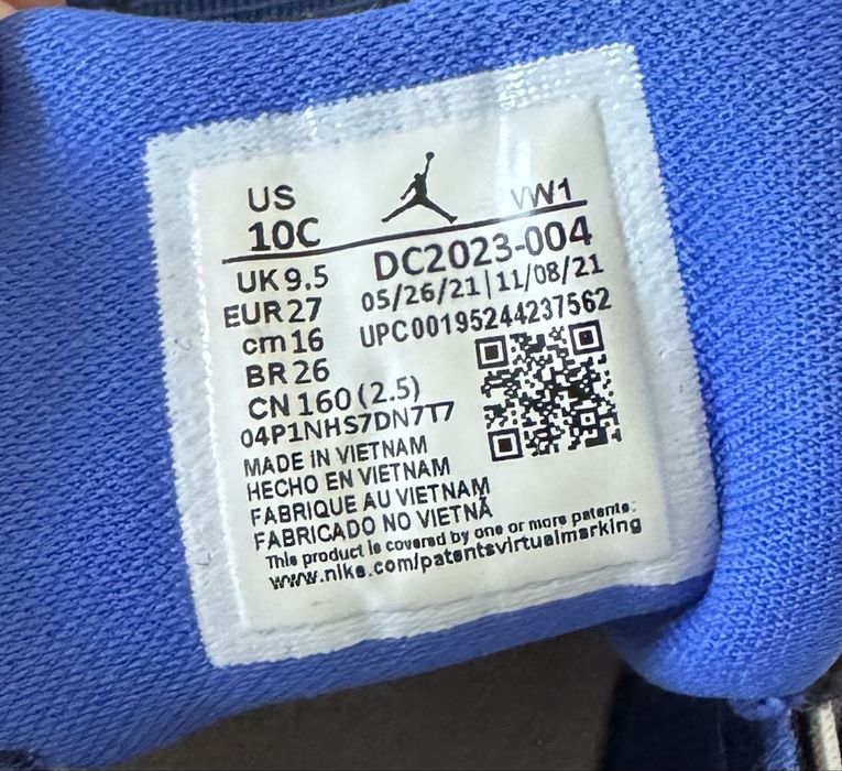 Дитячі кросівки nike Jordan